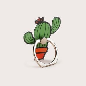 Cactus Phone Key Ring